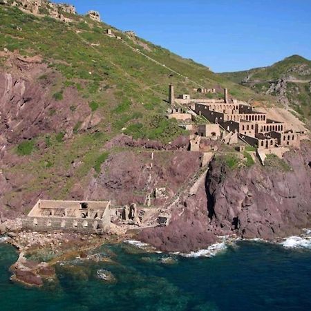 L'Estasi Tanca Piras A Bordo Piscina Con Vista Mare Villa Nebida Buitenkant foto