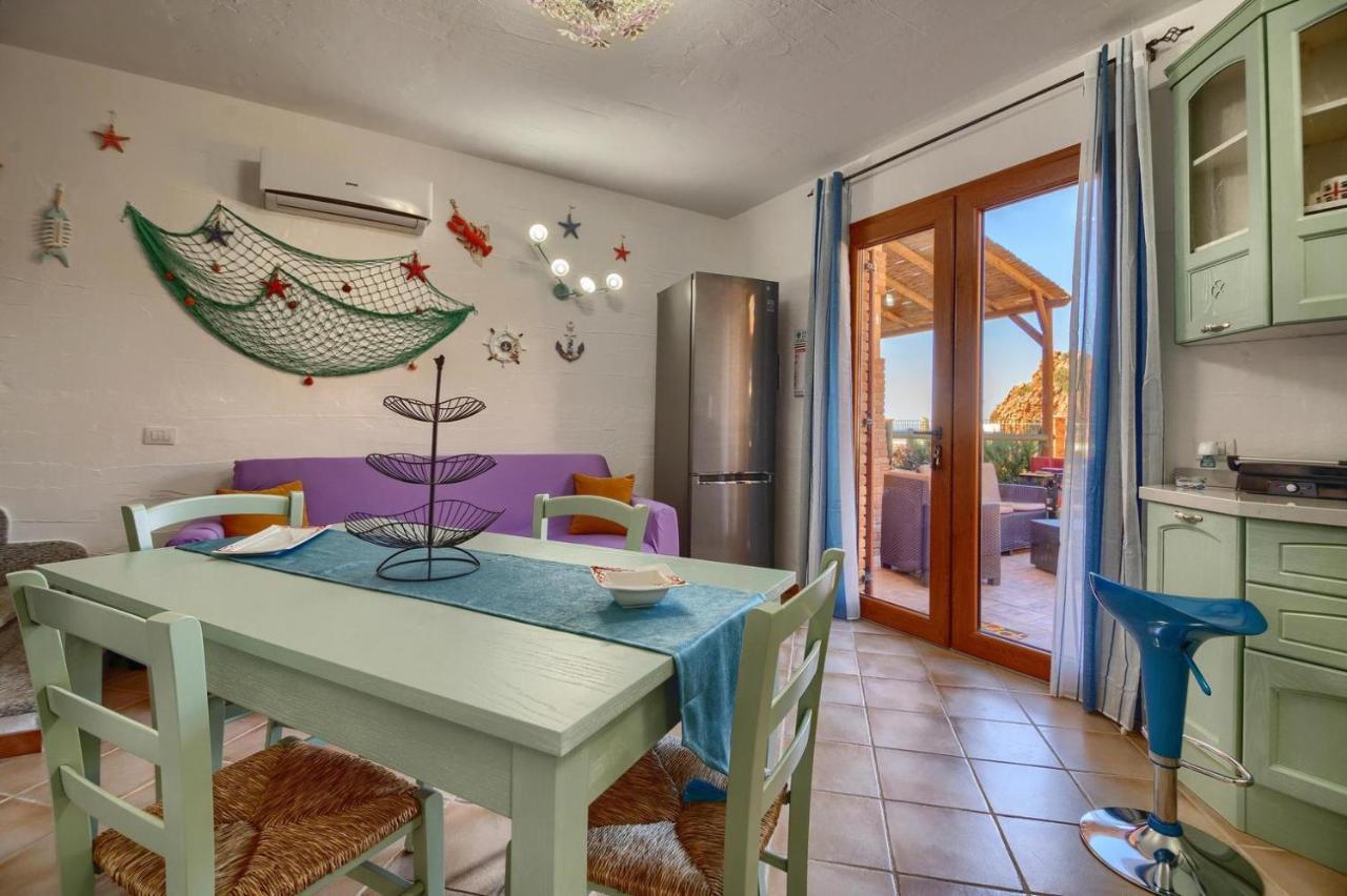 L'Estasi Tanca Piras A Bordo Piscina Con Vista Mare Villa Nebida Buitenkant foto