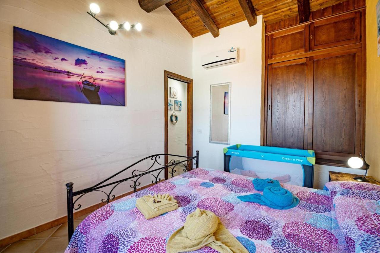 L'Estasi Tanca Piras A Bordo Piscina Con Vista Mare Villa Nebida Buitenkant foto