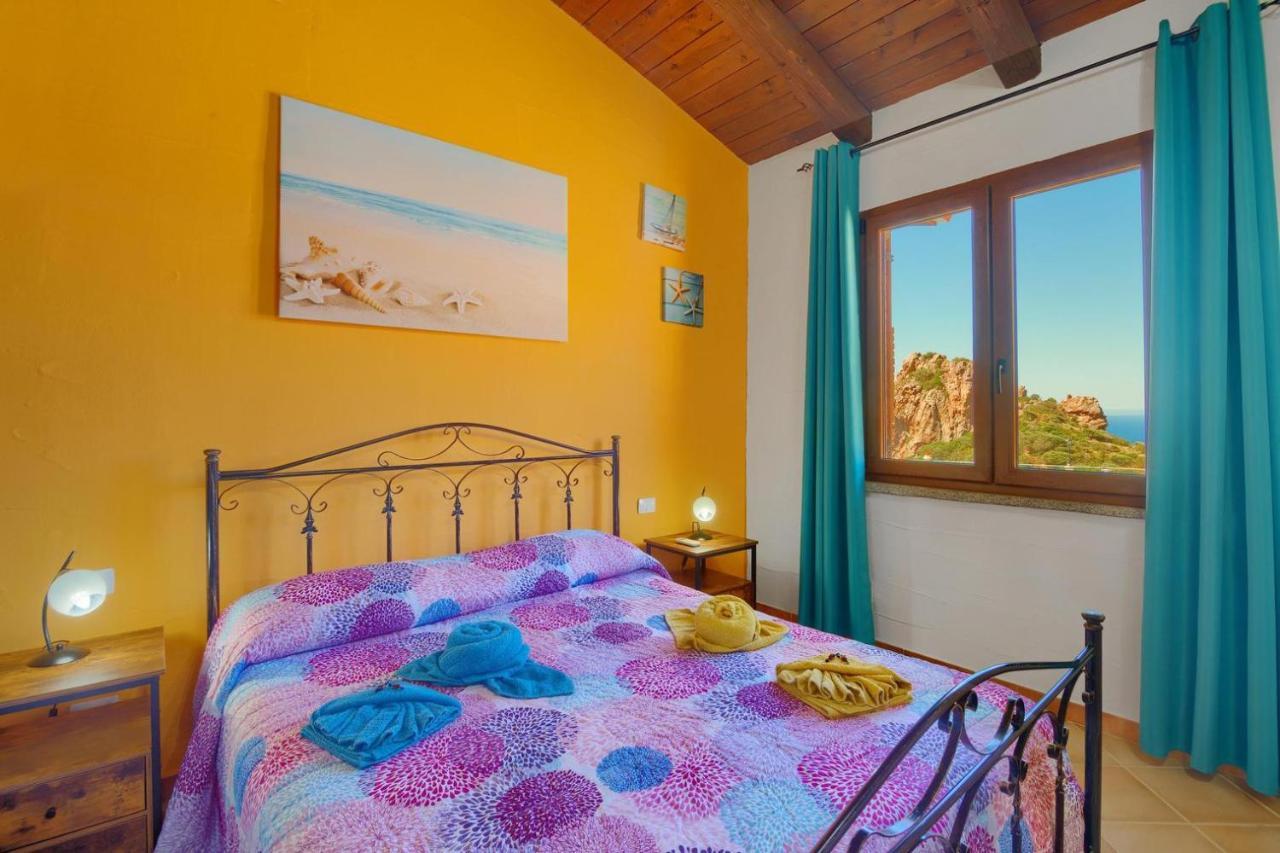 L'Estasi Tanca Piras A Bordo Piscina Con Vista Mare Villa Nebida Buitenkant foto