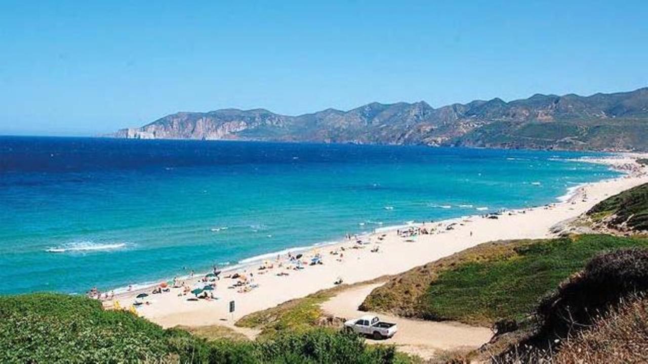 L'Estasi Tanca Piras A Bordo Piscina Con Vista Mare Villa Nebida Buitenkant foto
